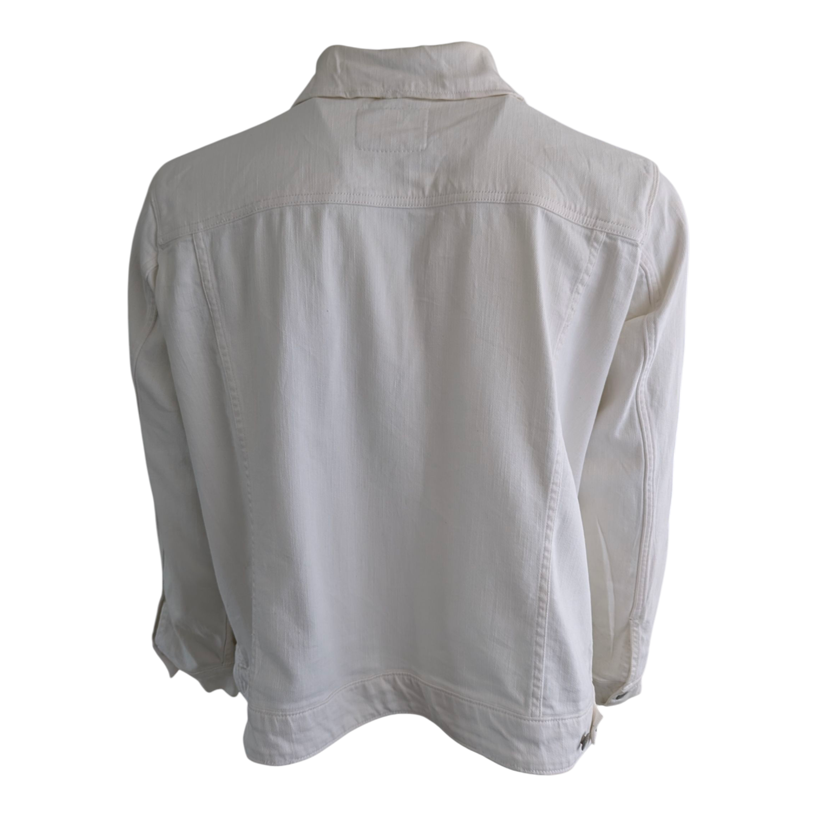 Levi’s Men’s White Denim Trucker Jacket 3XL - USASTARFASHION