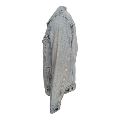 Levi’s Trucker Denim Jacket Men’s Size L Light Wash Vintage Style - USASTARFASHION