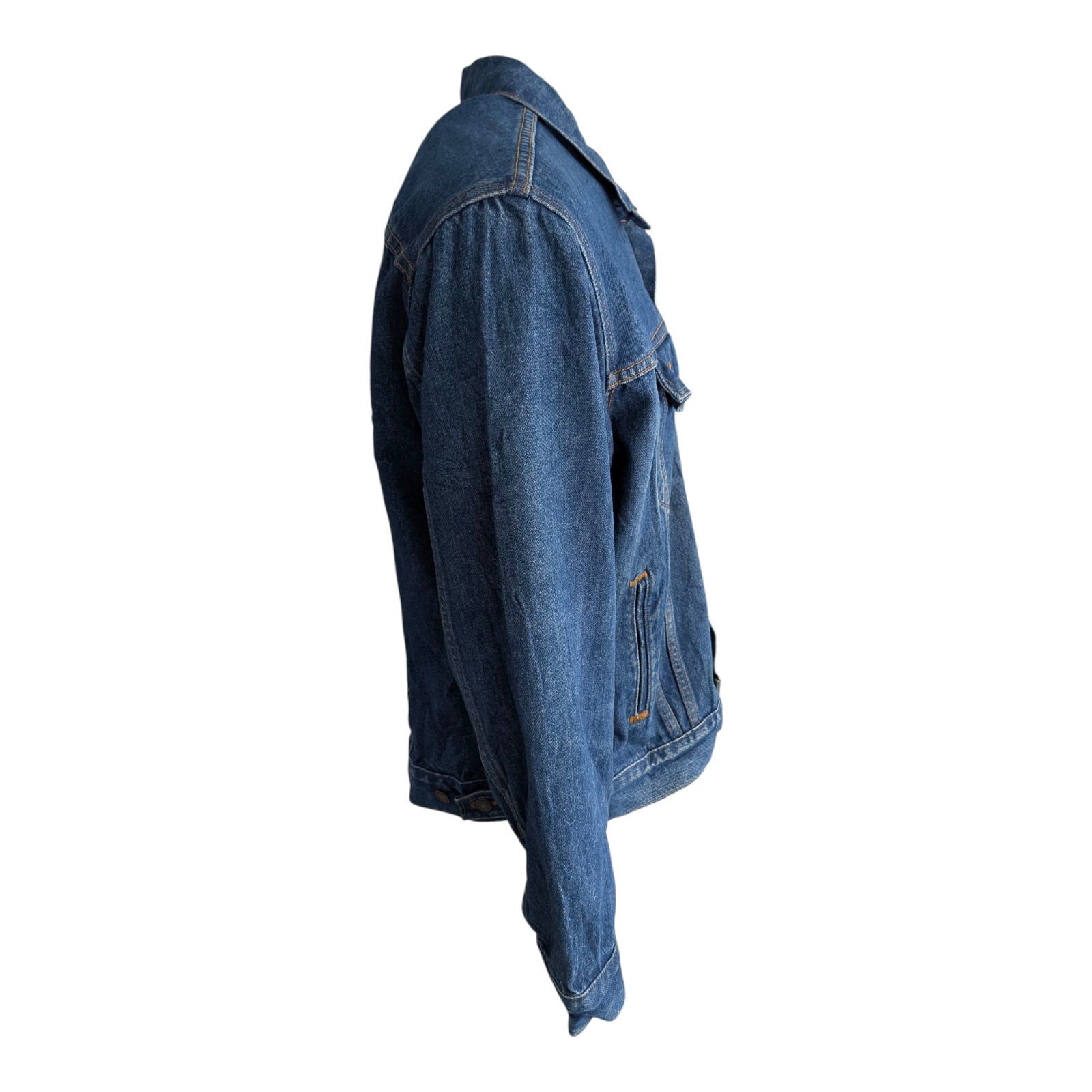 Levi’s 70506-0216 Denim Jacket Men’s 46 XL Blue USA Made Vintage Trucker - USASTARFASHION