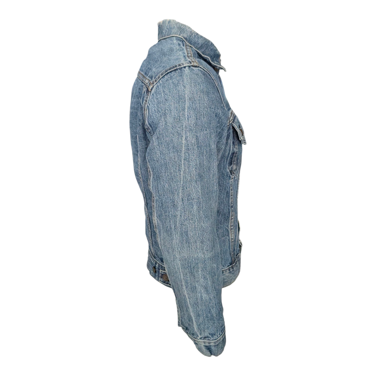 Levi’s Vintage Blue Denim Trucker Jacket – Men’s Size M - USASTARFASHION