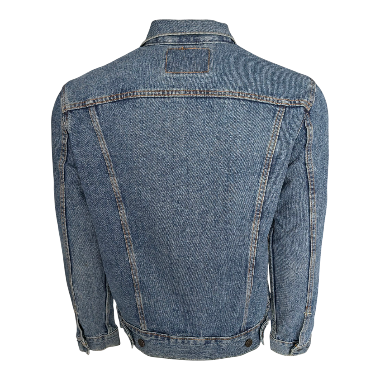 Levi’s 72334 Trucker Denim Jacket Medium Blue Wash Size M Vintage - USASTARFASHION