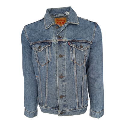 Levi’s 72334 Trucker Denim Jacket Medium Blue Wash Size M Vintage - USASTARFASHION