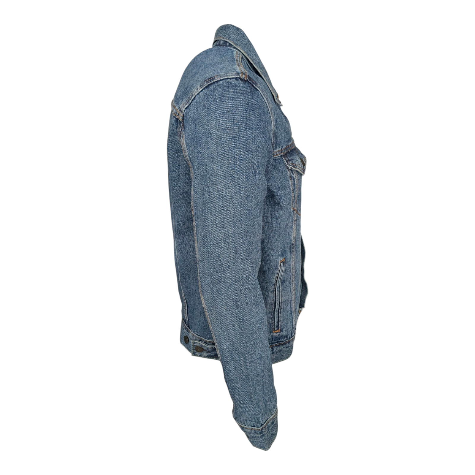 Levi’s 72334 Trucker Denim Jacket Medium Blue Wash Size M Vintage - USASTARFASHION