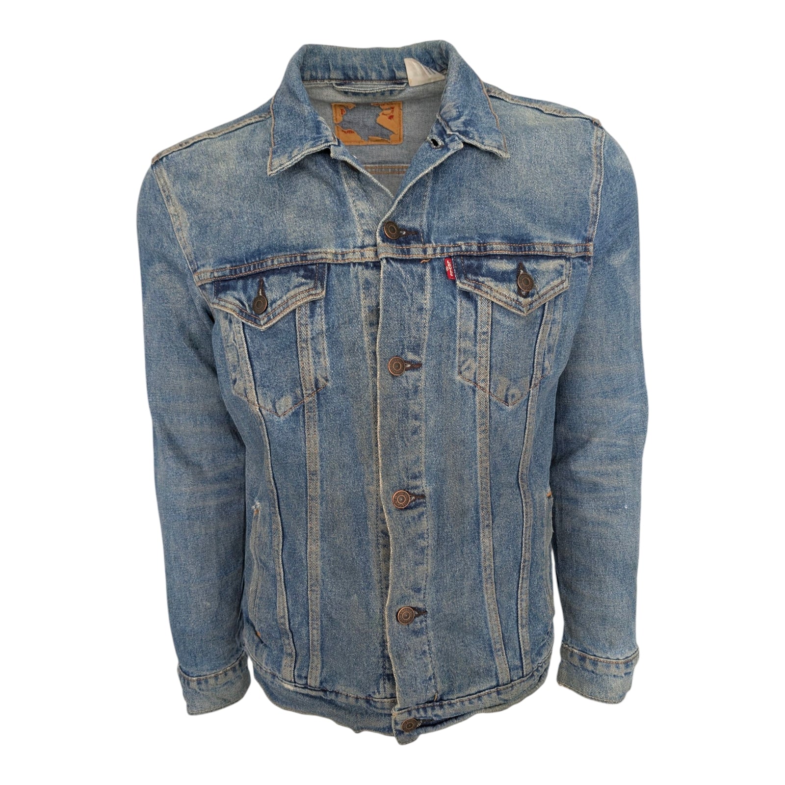Levi’s Vintage Trucker Denim Jacket Blue Size L - USASTARFASHION