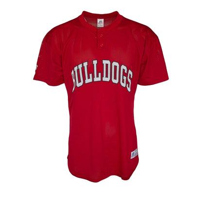 Russell Athletic Bulldogs #16 Red Mesh Jersey — Size L - USASTARFASHION