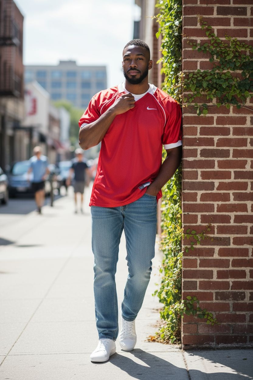Nike Team Red Football Practice Jersey – XXL - USASTARFASHION