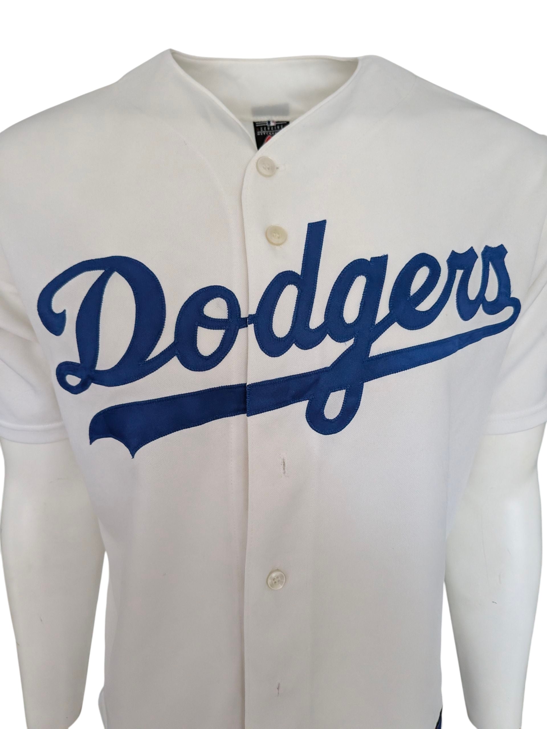 Majestic Los Angeles Dodgers Home White Baseball Jersey –M - USASTARFASHION