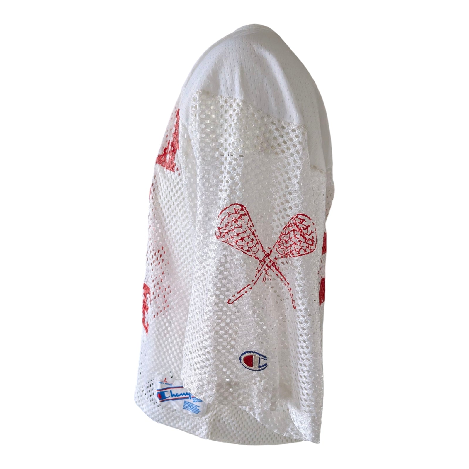 Champion East Islip Lacrosse #60 Mesh Practice Jersey – Size L - USASTARFASHION