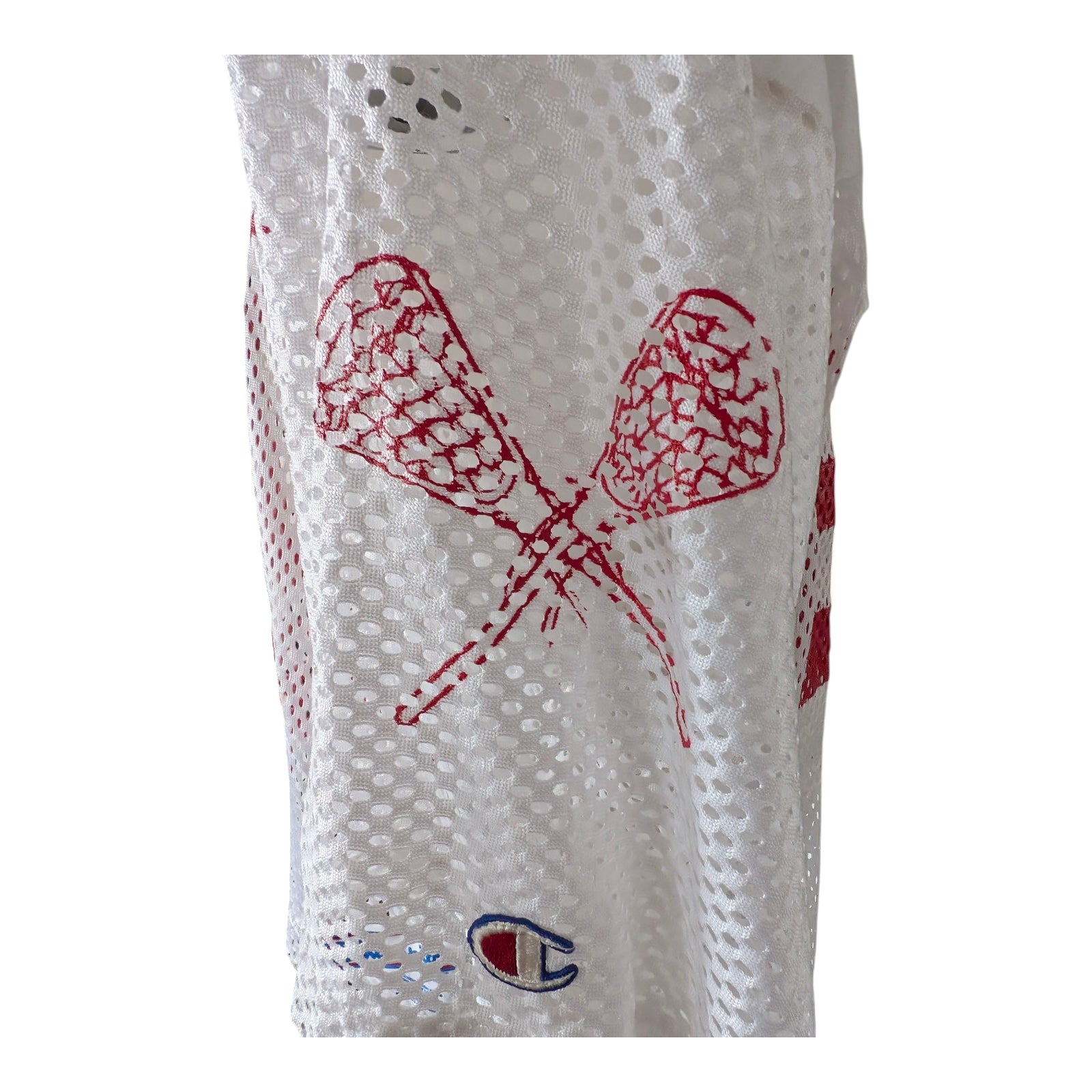 Champion East Islip Lacrosse #60 Mesh Practice Jersey – Size L - USASTARFASHION