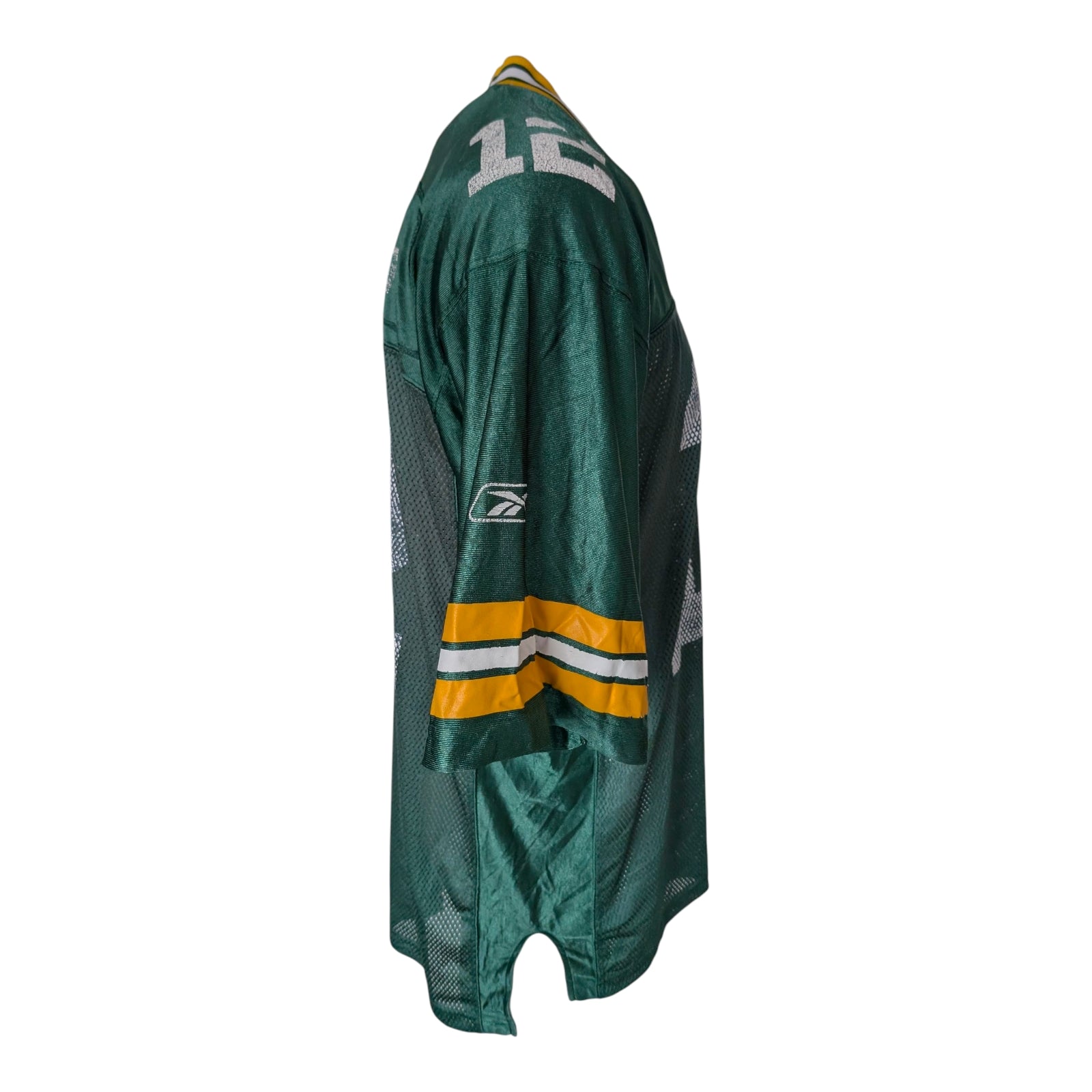 Reebok NFL Equipment – Green Bay Packers Aaron Rodgers #12 Jersey (SB XLV Patch) - USASTARFASHION