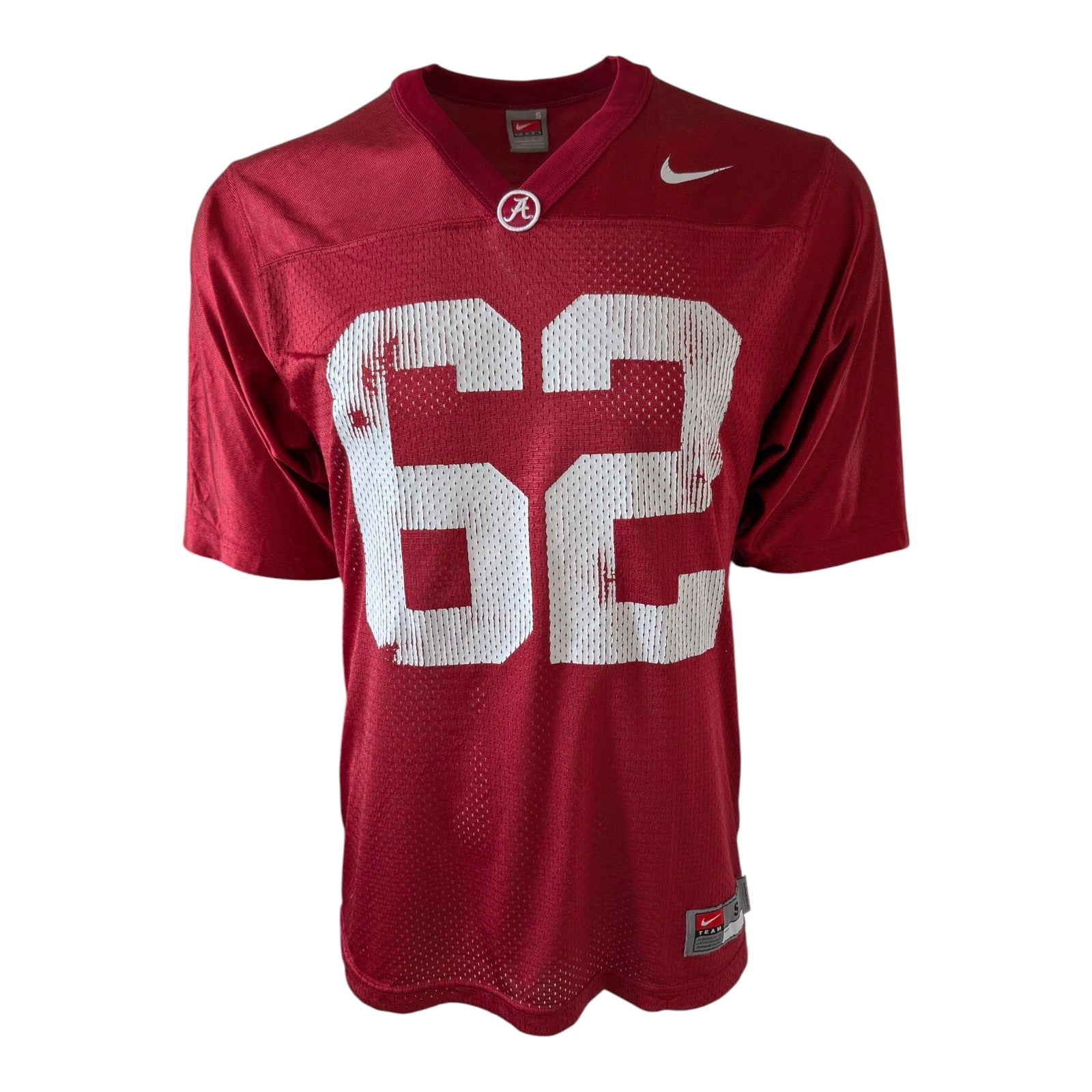 Nike Alabama Crimson Tide Football Jersey — #62 — Size S - USASTARFASHION