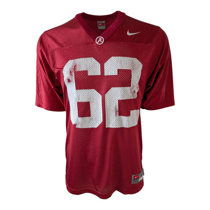 Nike Alabama Crimson Tide Football Jersey — #62 — Size S - USASTARFASHION