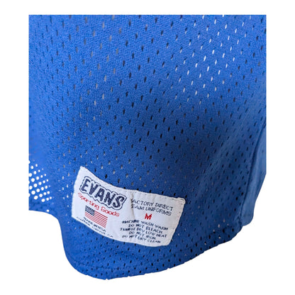 Breakers #33 Blue Mesh Baseball Jersey (Evans Sporting Goods, Size M) - USASTARFASHION