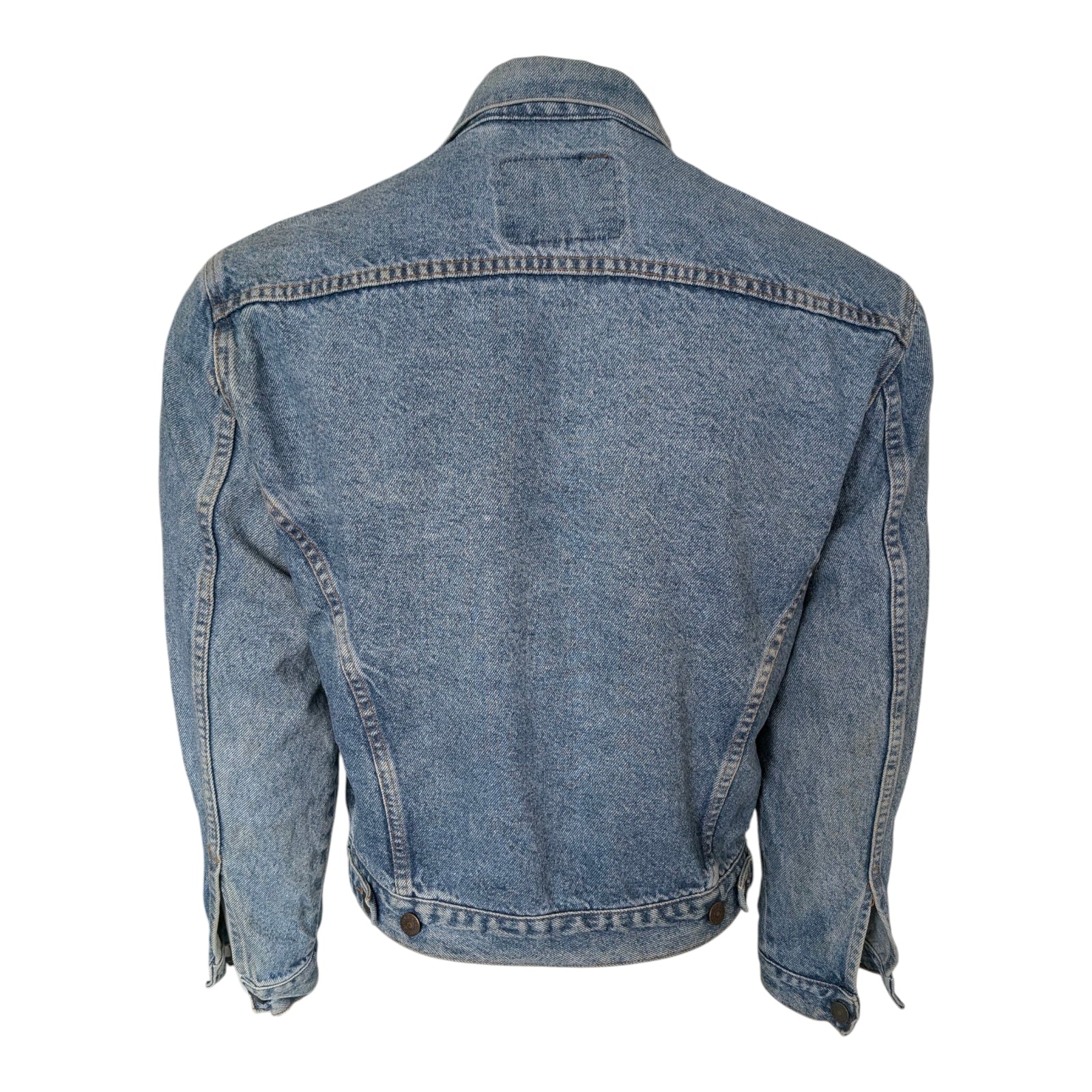 Levi's Vintage 90s Denim Trucker Jacket – Made in Australia – Size S – Model 575 - USASTARFASHION