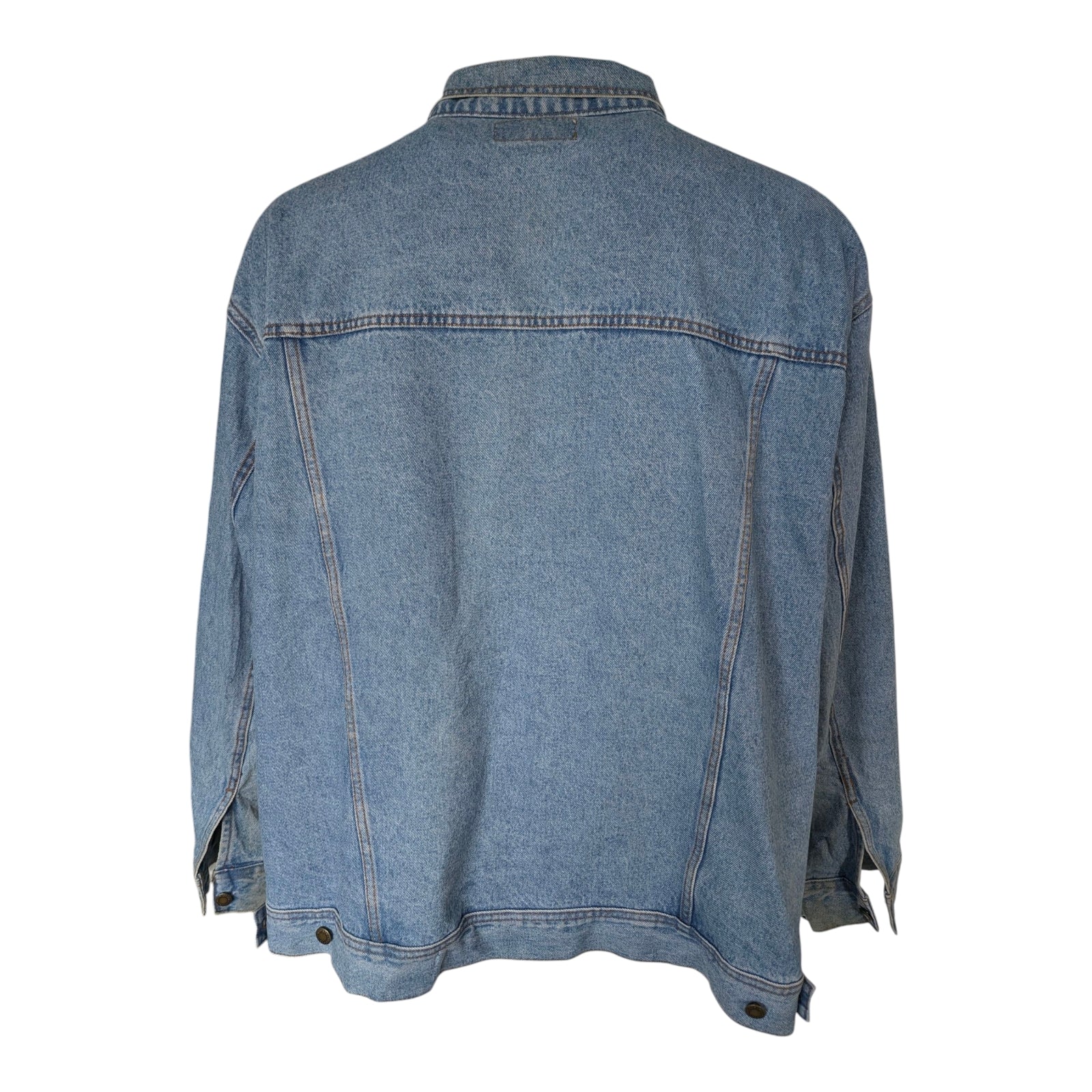 Levi’s Premium Water&lt;Less Denim Trucker Jacket – Light Blue – Size M - USASTARFASHION