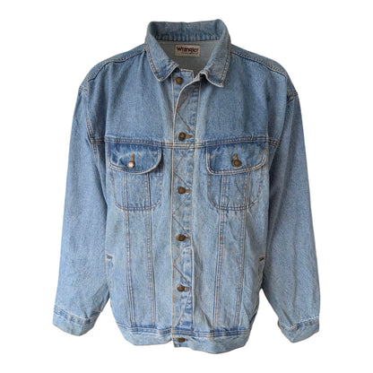 Levi’s Premium Water&lt;Less Denim Trucker Jacket – Light Blue – Size M - USASTARFASHION