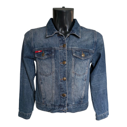 Lee Cooper Denim Jacket – Size 10 – Classic Blue - USASTARFASHION