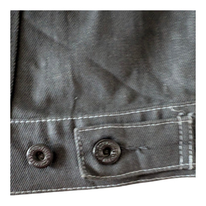 Levi’s Kids Grey Denim Trucker Jacket – Size M (10–12 Yrs) – Grade A - USASTARFASHION