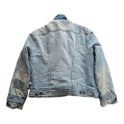 Levi’s Sherpa-Lined Denim Jacket – Size S – Light Wash – Grade B
