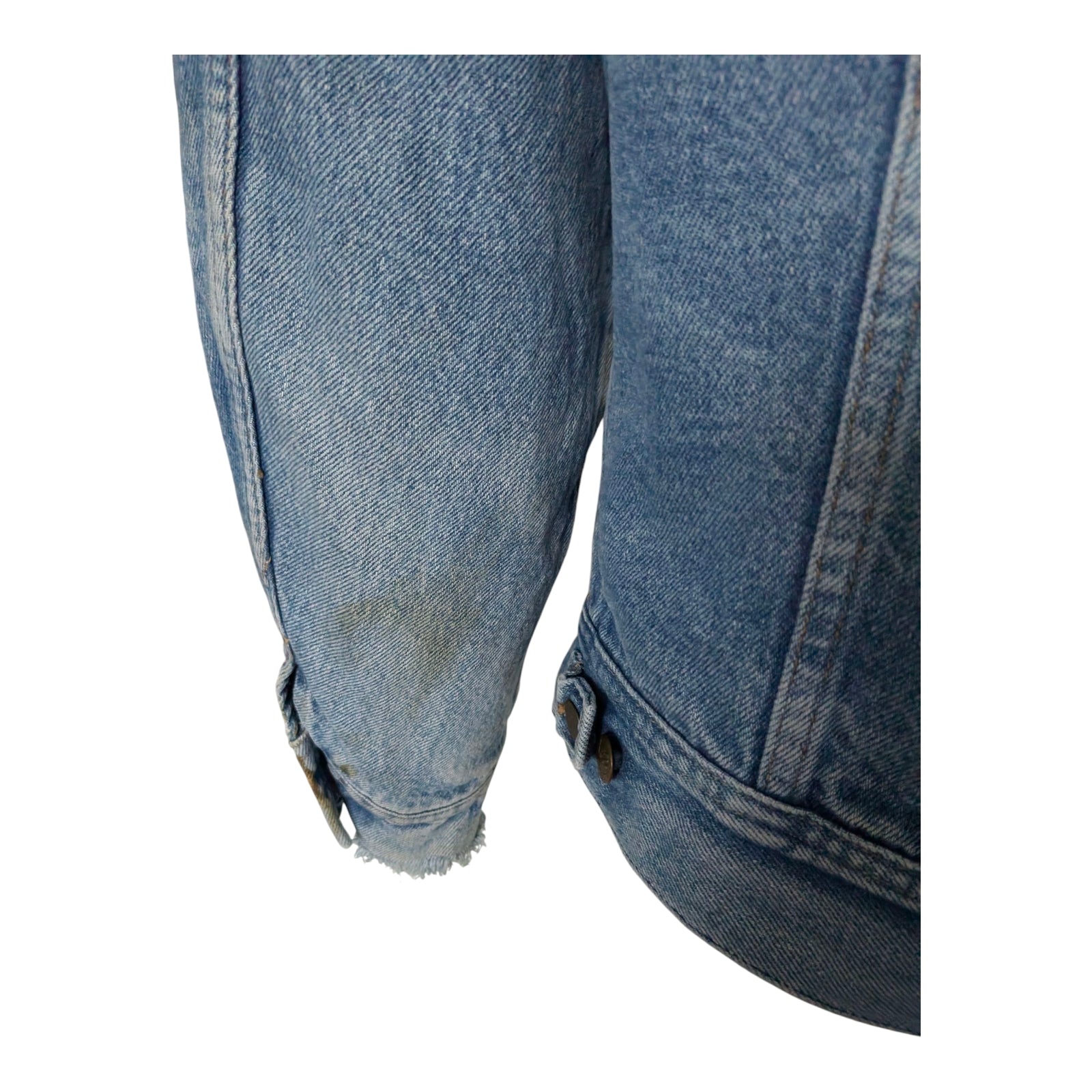 Lee Vintage USA Lined Denim Jacket – Late 1980s / Early 1990s Era– Size 43R