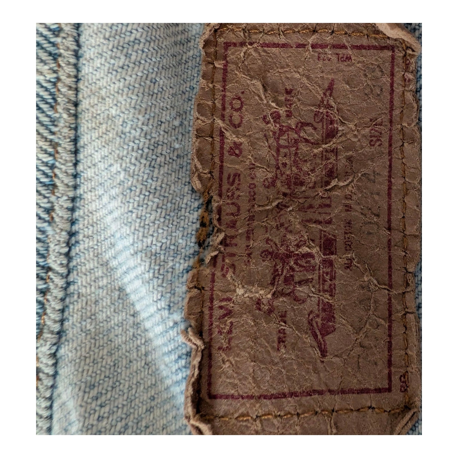 Levi’s Denim Jacket Sz 38 — Late 80s/Early 90s — Grade A/B