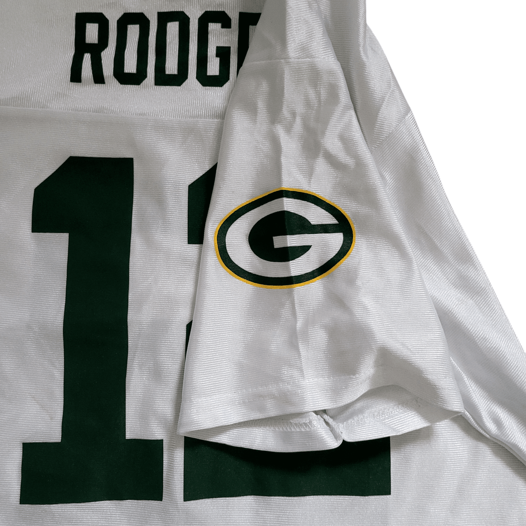 Aaron Rodgers Green Bay Packers Women's Jersey 12 XL White NFL Authentic Classic Design - USASTARFASHION
