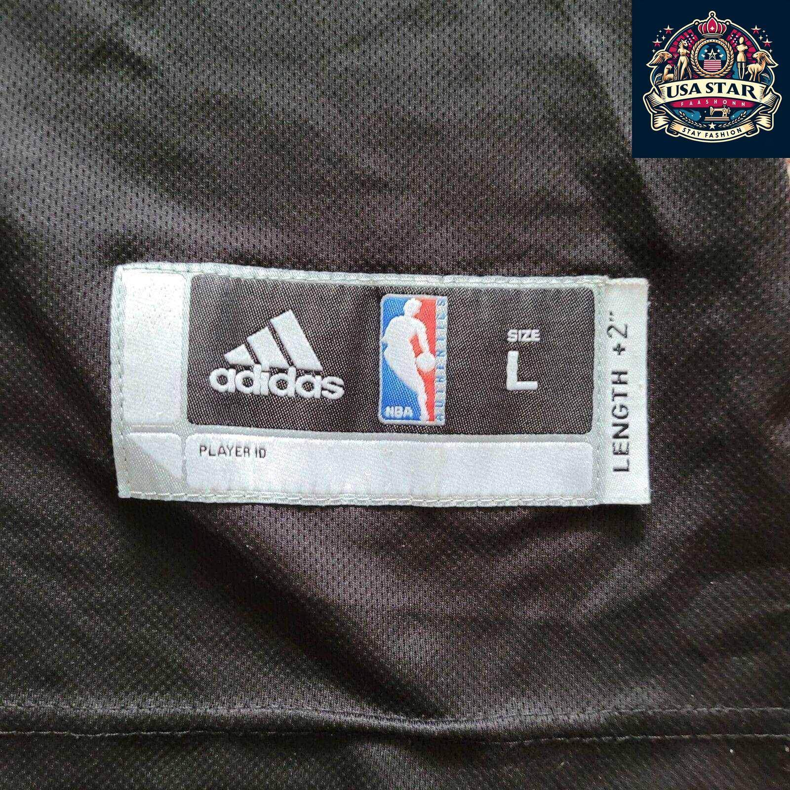 Adidas Chicago Bulls Jersey 1 Derrick Rose Vintage Large Nostalgic NBA Basketball Apparel - USASTARFASHION