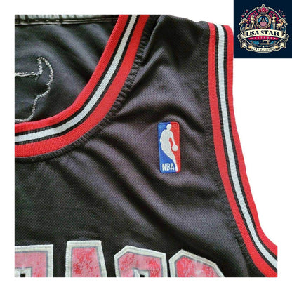 Adidas Chicago Bulls Jersey 1 Derrick Rose Vintage Large Nostalgic NBA Basketball Apparel - USASTARFASHION