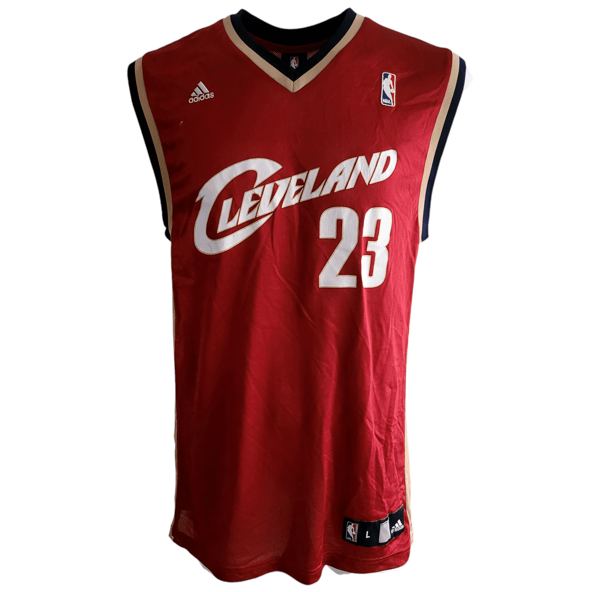 Adidas Cleveland Cavaliers LeBron James Jersey - Size L - USASTARFASHION