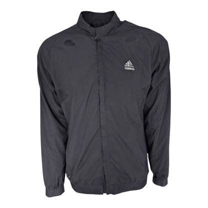 Adidas Clima365 Jacket Men’s Large Black Lightweight Full Zip Training Track Top - USASTARFASHION