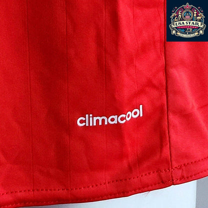Adidas Climacool Welsh International Football Shirt Red Men's XLarge - Moisture - Wicking Comfort - USASTARFASHION