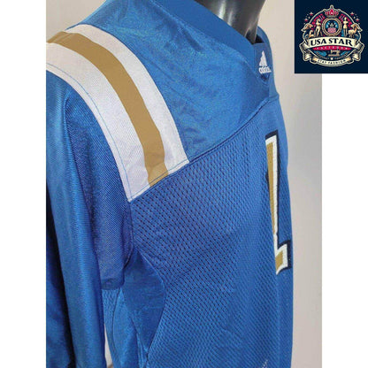 Adidas Colts Jersey Youth 14 - 16 Years Blue V - Neck, Durable Fabric, Authentic Team Details - USASTARFASHION