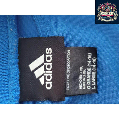 Adidas Colts Jersey Youth 14 - 16 Years Blue V - Neck, Durable Fabric, Authentic Team Details - USASTARFASHION