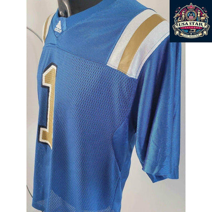 Adidas Colts Jersey Youth 14 - 16 Years Blue V - Neck, Durable Fabric, Authentic Team Details - USASTARFASHION