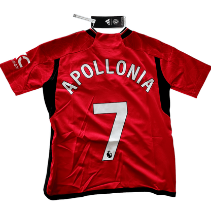 Adidas Manchester United 2023/24 Home Jersey for Kids, Size 9 - 10 Years, Apolloni - USASTARFASHION