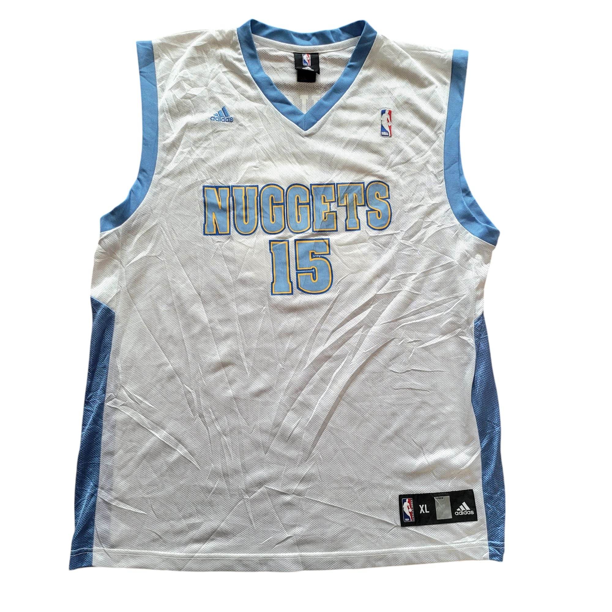 Adidas Denver Nuggets Carmelo Anthony 15 Jersey - Size XL - USASTARFASHION