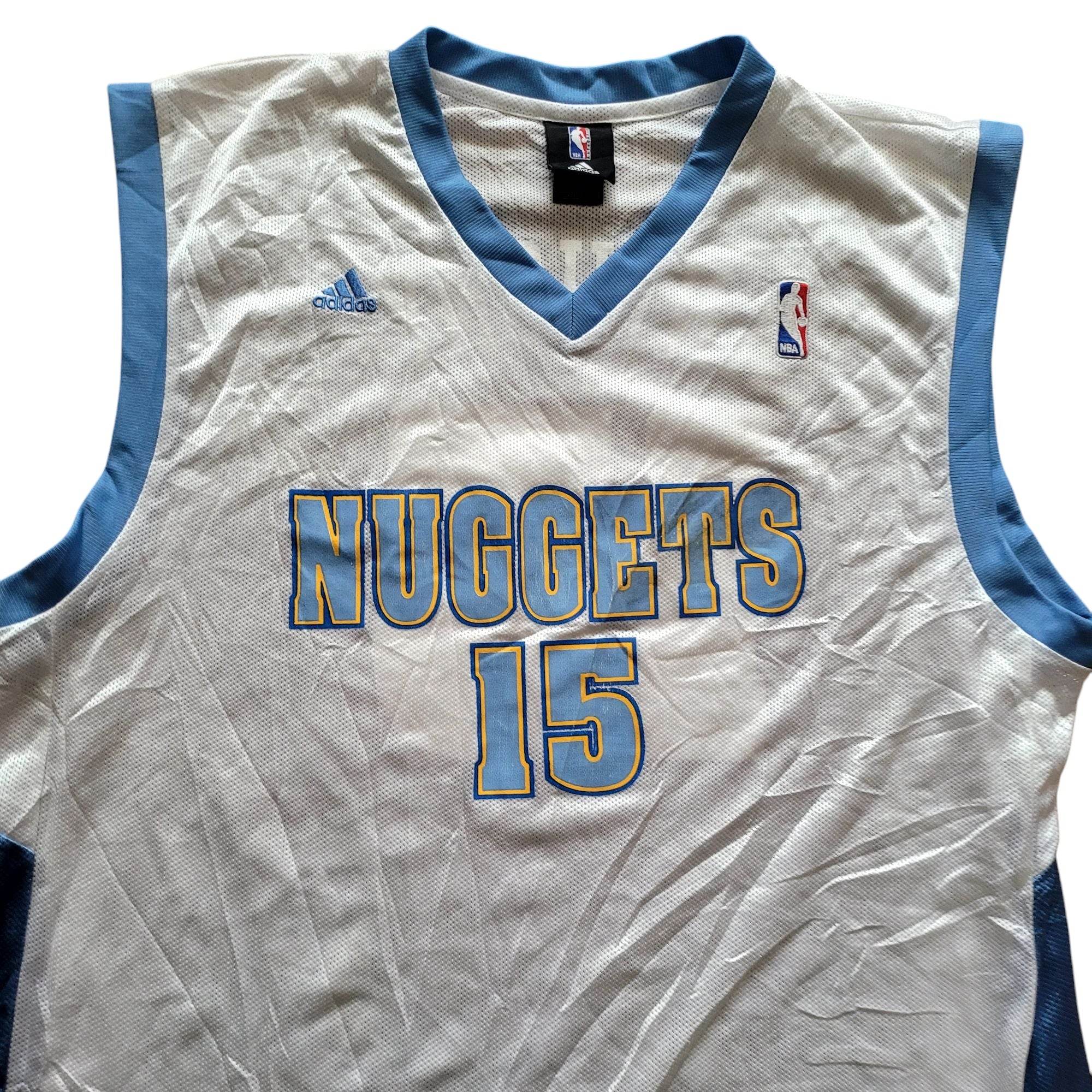 Adidas Denver Nuggets Carmelo Anthony 15 Jersey - Size XL - USASTARFASHION