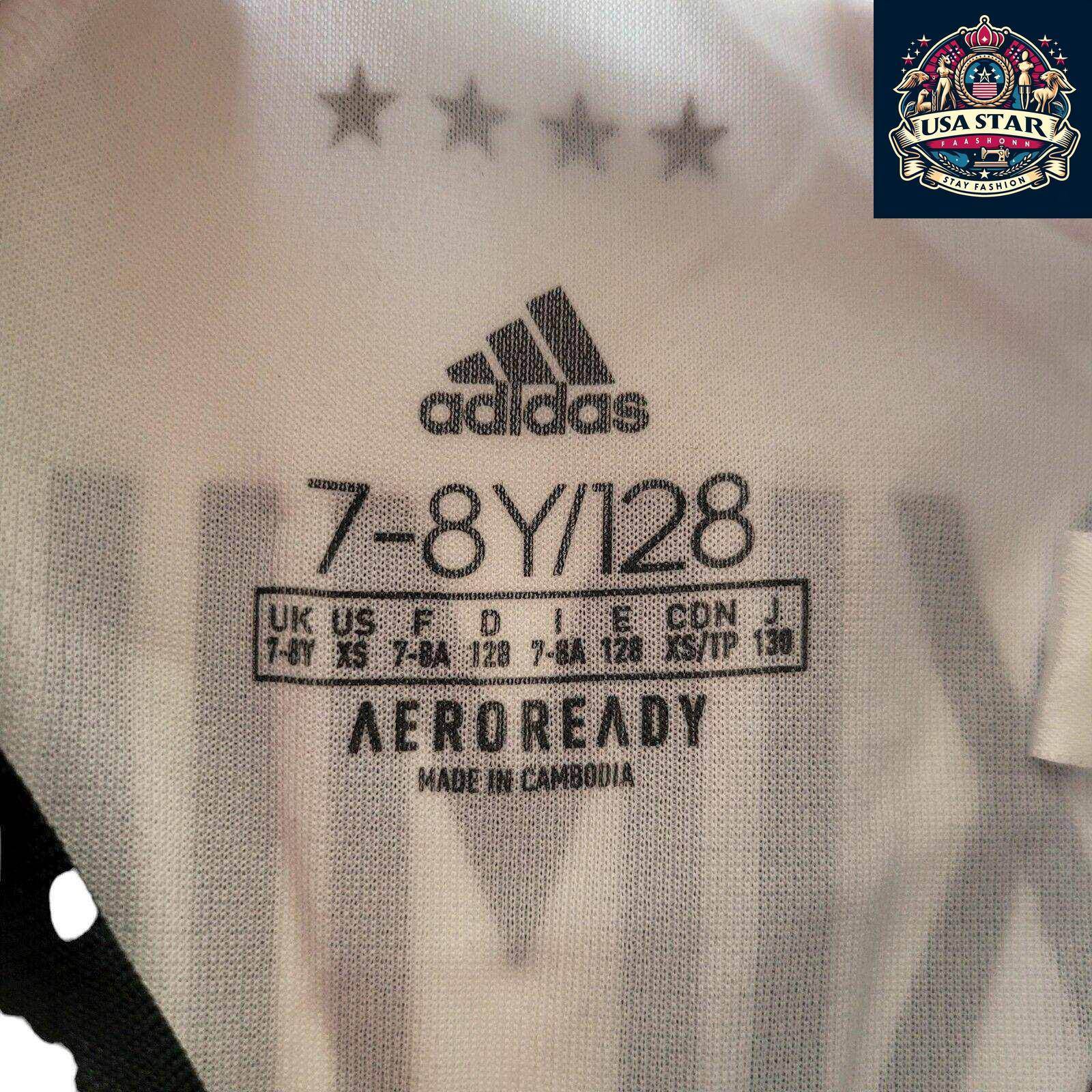 Adidas Germany Kids Soccer Jersey Maximilian 29 Youth Size 7 - 8Y White, 100% Authentic - USASTARFASHION