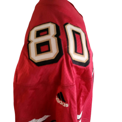Adidas Jerry Rice San Francisco 49ers Pro Line Jersey (Size 48, Sewn, Grade A) - USASTARFASHION