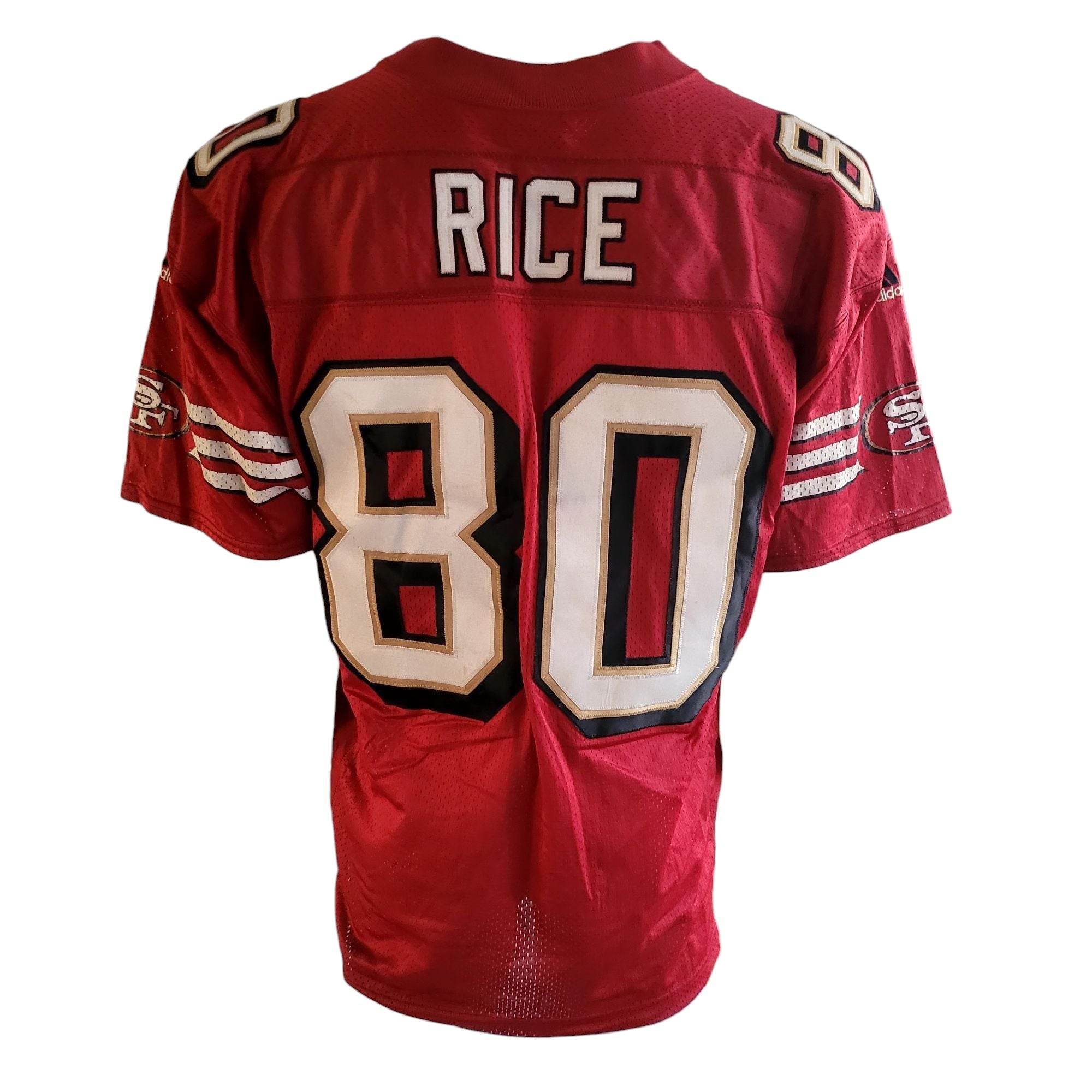 Adidas Jerry Rice San Francisco 49ers Pro Line Jersey (Size 48, Sewn, Grade A) - USASTARFASHION
