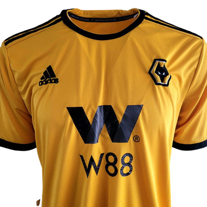 Wolverhampton Wanderers 2018/19 Adidas Home Football Shirt - USASTARFASHION
