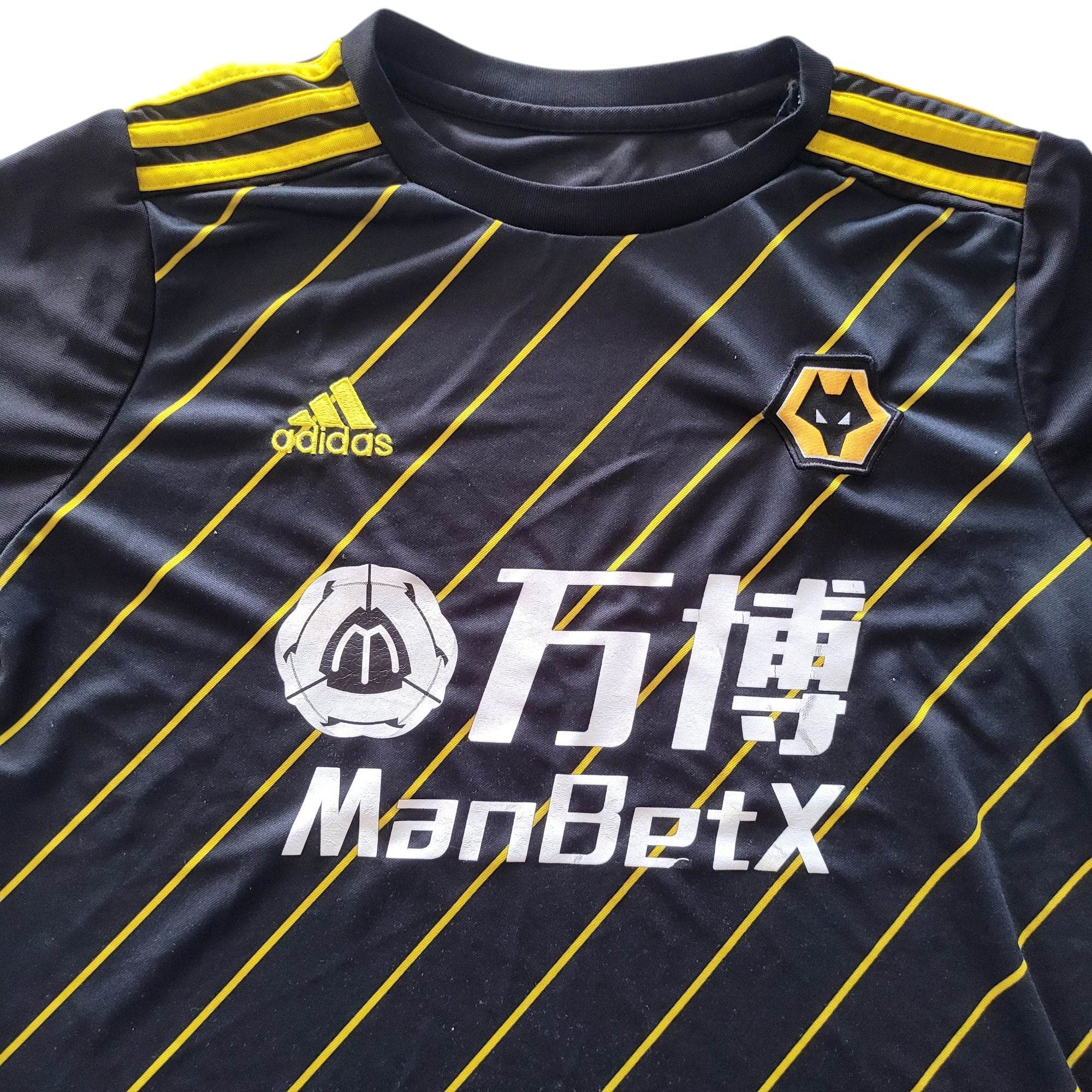 Wolverhampton Wanderers FC 2019 Adidas Away Shirt - Youth Large - USASTARFASHION