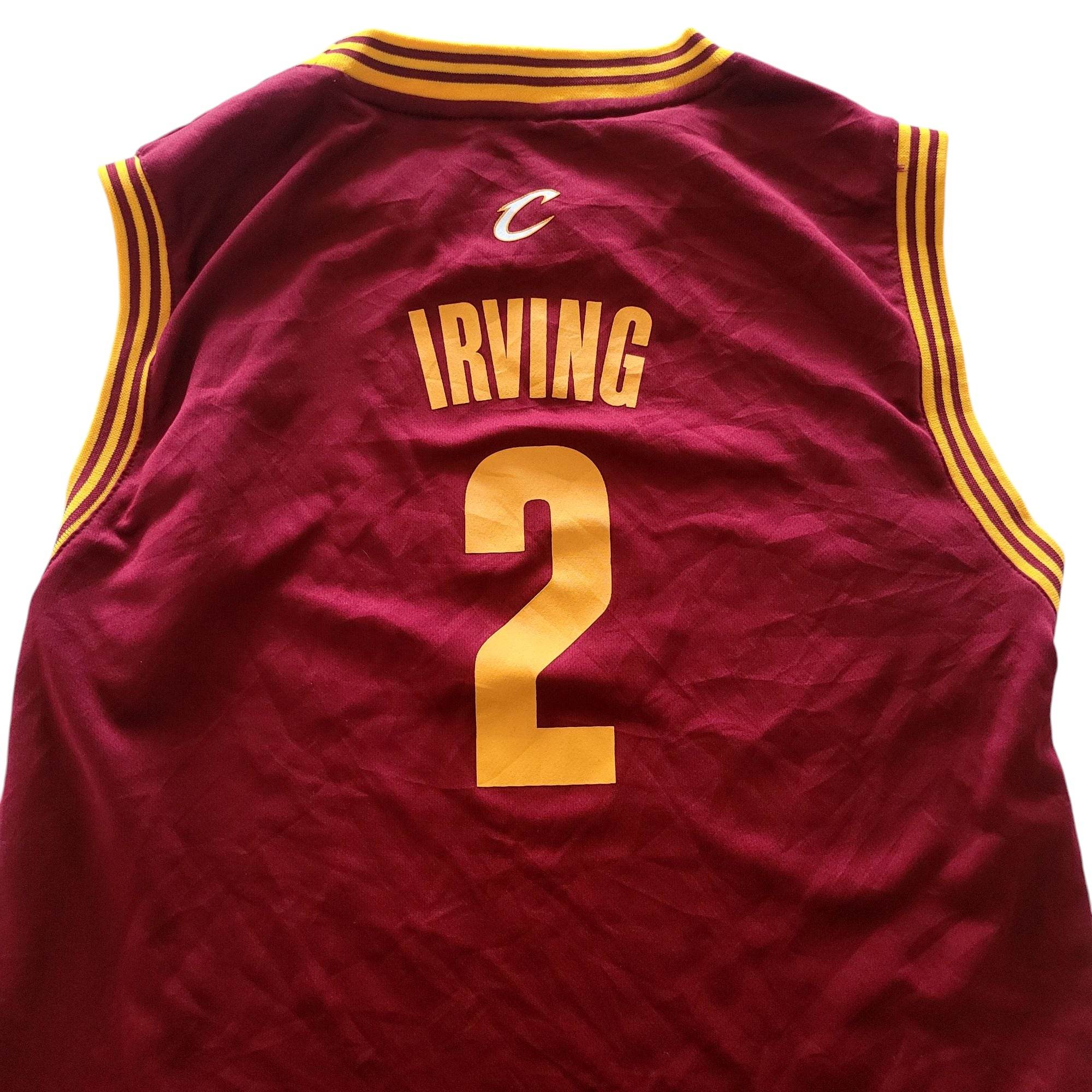 Adidas Kyrie Irving 2 Cleveland Cavaliers Jersey - Large - USASTARFASHION