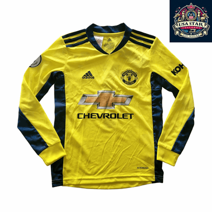 Adidas Manchester United Goalkeeper Jersey Herbert 1 for Kids Size 9 - 10Y 140cm, Free Shipping - USASTARFASHION