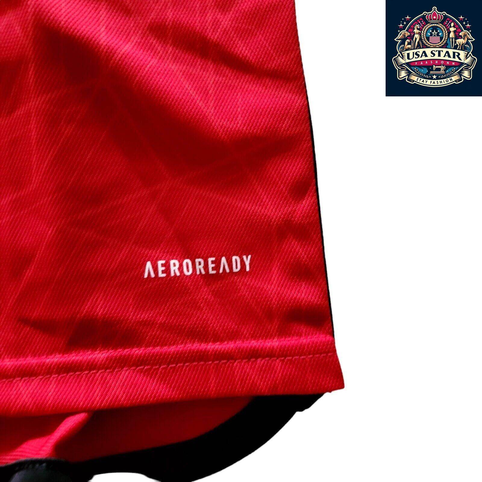 Adidas Manchester United Jersey 2023/24 Youth XL 15 - 16 Years Red Aeroready Sustainable Design - USASTARFASHION