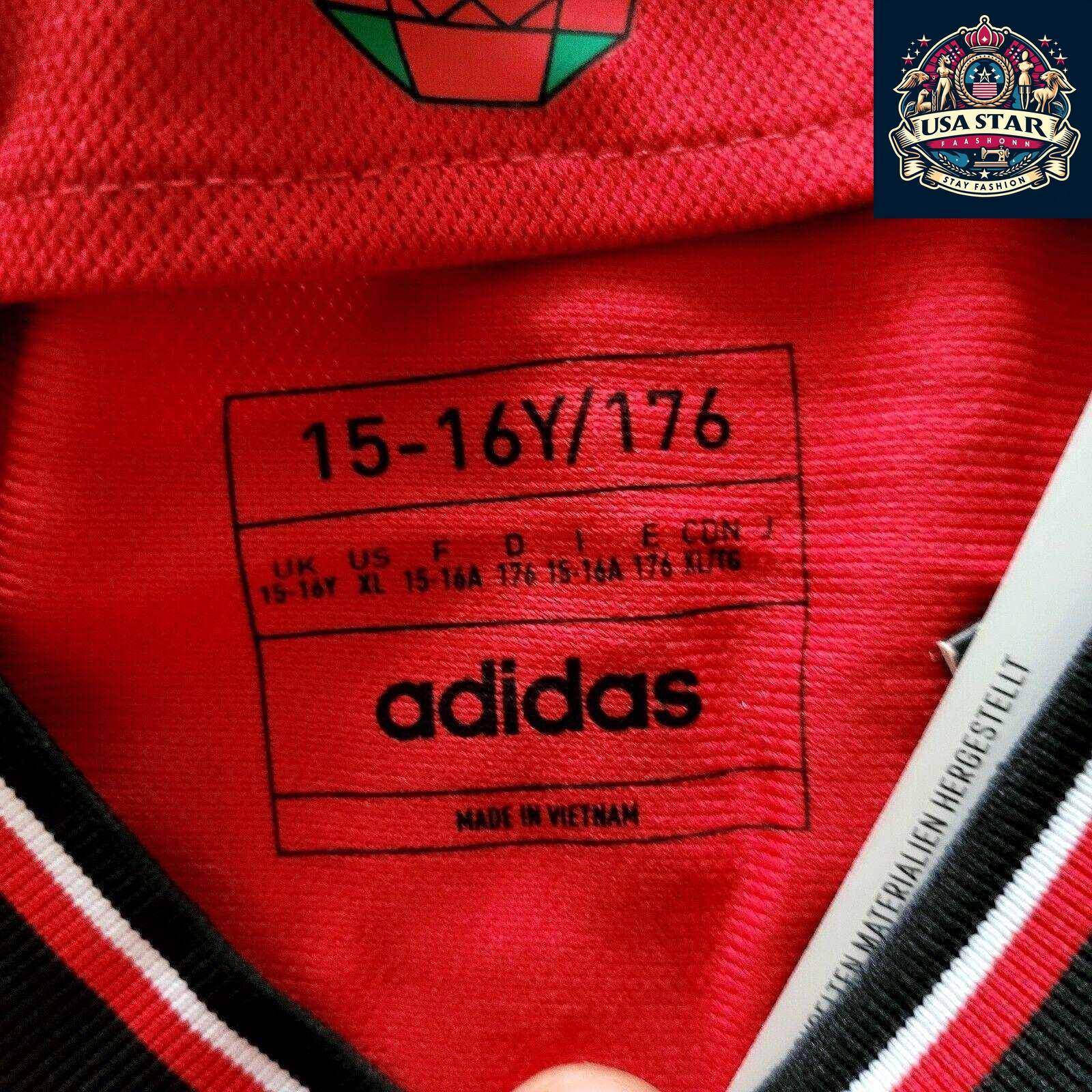 Adidas Manchester United Jersey 2023/24 Youth XL 15 - 16 Years Red Aeroready Sustainable Design - USASTARFASHION
