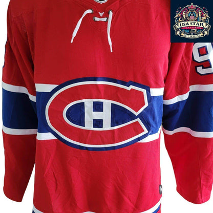 Adidas Montreal Canadiens Jersey Tatar 90 NHL Men's Size L - Durable, Breathable Fan Gear - USASTARFASHION