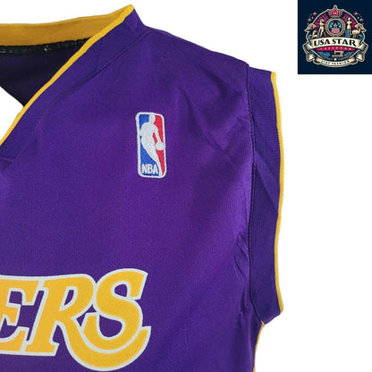 Adidas NBA Lakers Gasol No. 16 Purple Vest Jersey for Youth (18 - 20) & Adults S/M - USASTARFASHION