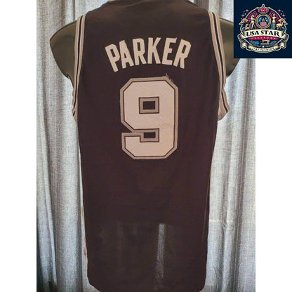 Adidas Tony Parker Jersey 9 San Antonio Spurs Youth Large – Authentic NBA Apparel for Young Fans - USASTARFASHION