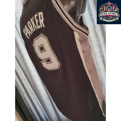 Adidas Tony Parker Jersey 9 San Antonio Spurs Youth Large – Authentic NBA Apparel for Young Fans - USASTARFASHION